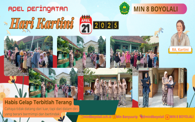 MIN 8 Boyolali Gelar Apel Peringatan Hari Kartini 21 April 2025