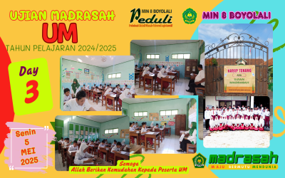 SISWA KELAS 6 MIN 8 BOYOLALI SIAP HADAPI UM 2025
