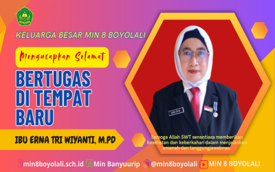 Selamat Bertugas Di Tempat Baru, Ibu Erna Tri Wiyanti