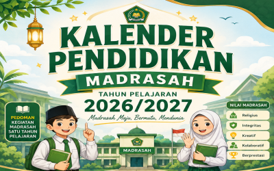 KALENDER PENDIDIKAN MADRASAH TAHUN PELAJARAN 2026/2027