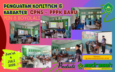 PENGUATAN KOMITMEN DAN KARAKTER CPNS DAN PPPK BARU MIN 8 BOYOLALI